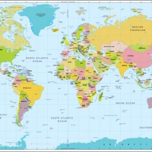 What You Notice First in These Images Will Reveal a Deep Truth About You World Map
