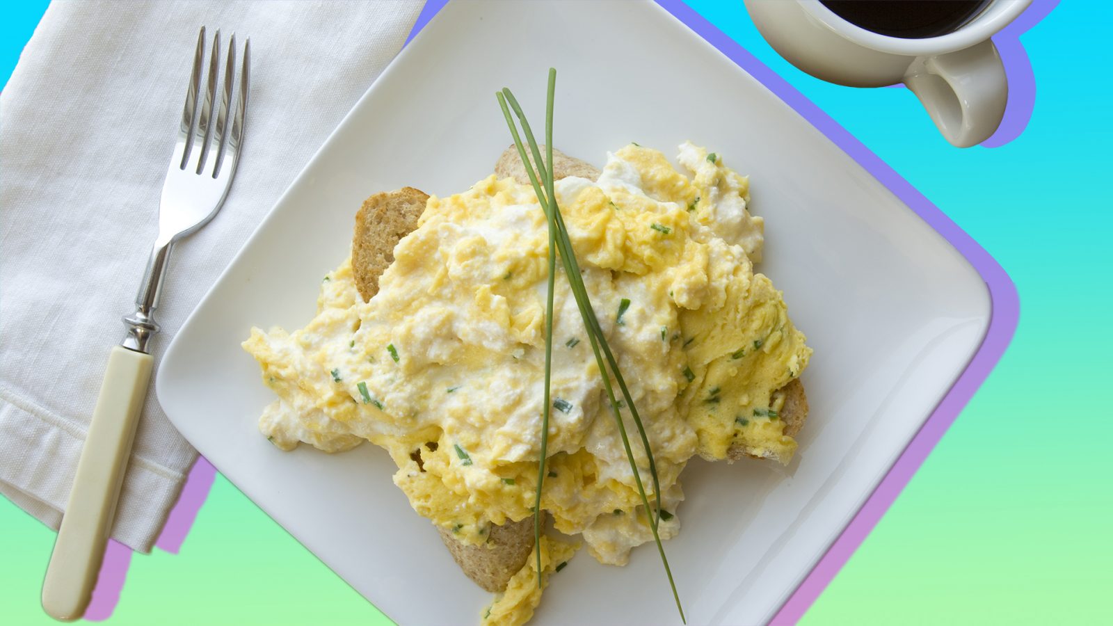 🍳 Cook Scrambled Eggs and We’ll Accurately Guess Your Age and Gender Ricotta and eggs