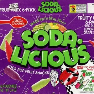 Pick '90s Foods, Then We'll Correctly Guess Your Age Quiz Soda-licious