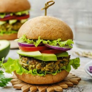 🥗 Can You Survive One Day as a Vegan? Veggie burger