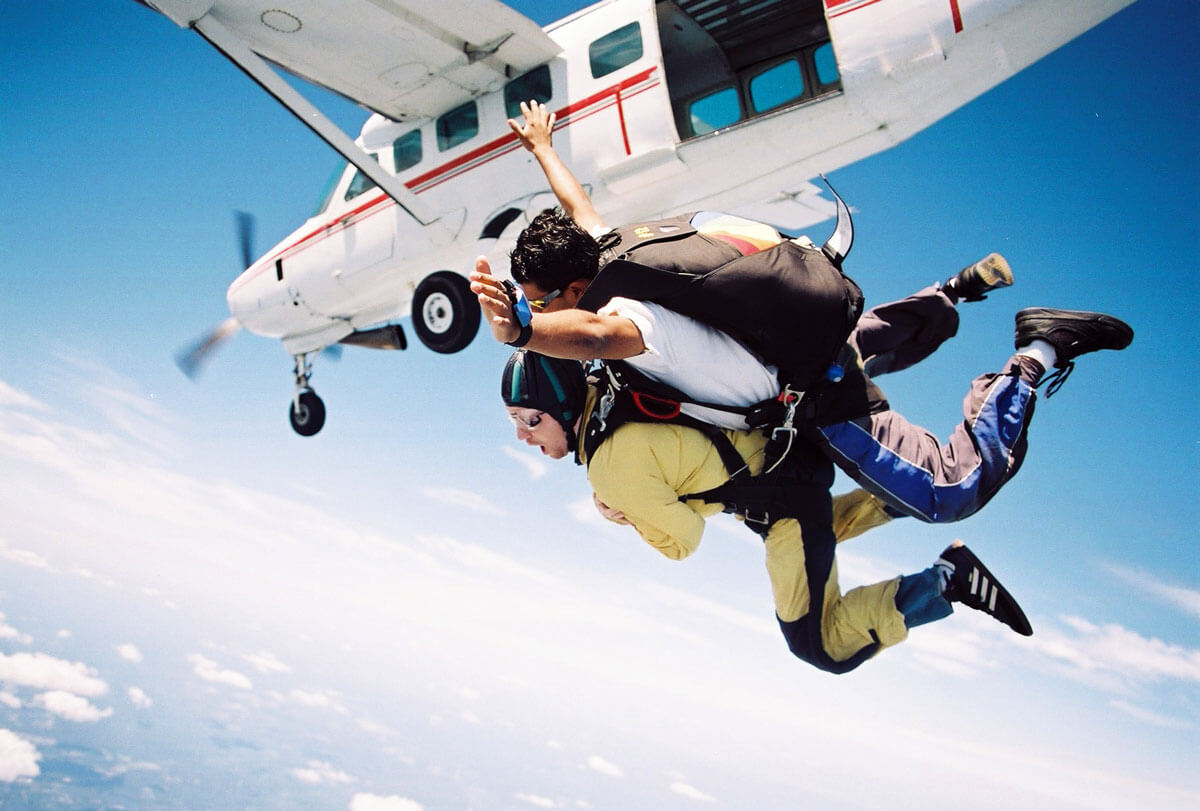 💸 Can You Waste $1 Million in a Week? skydiving
