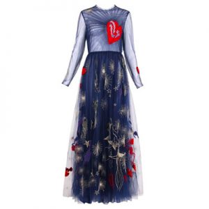 💸 Can You Waste $1 Million in a Week? Valentino embroidered heart tulle gown