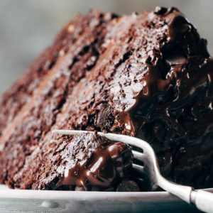 Fall Food Trivia Chocolate cake