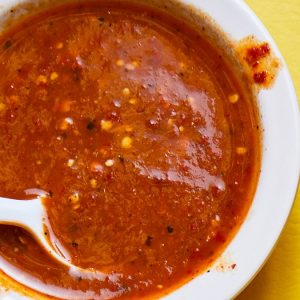 Order Something From Chipotle & We'll Guess Your Age Quiz Hot tomatillo red-chili salsa