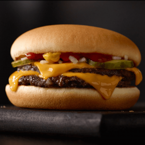 Marvel Character Food Quiz Double Cheeseburger
