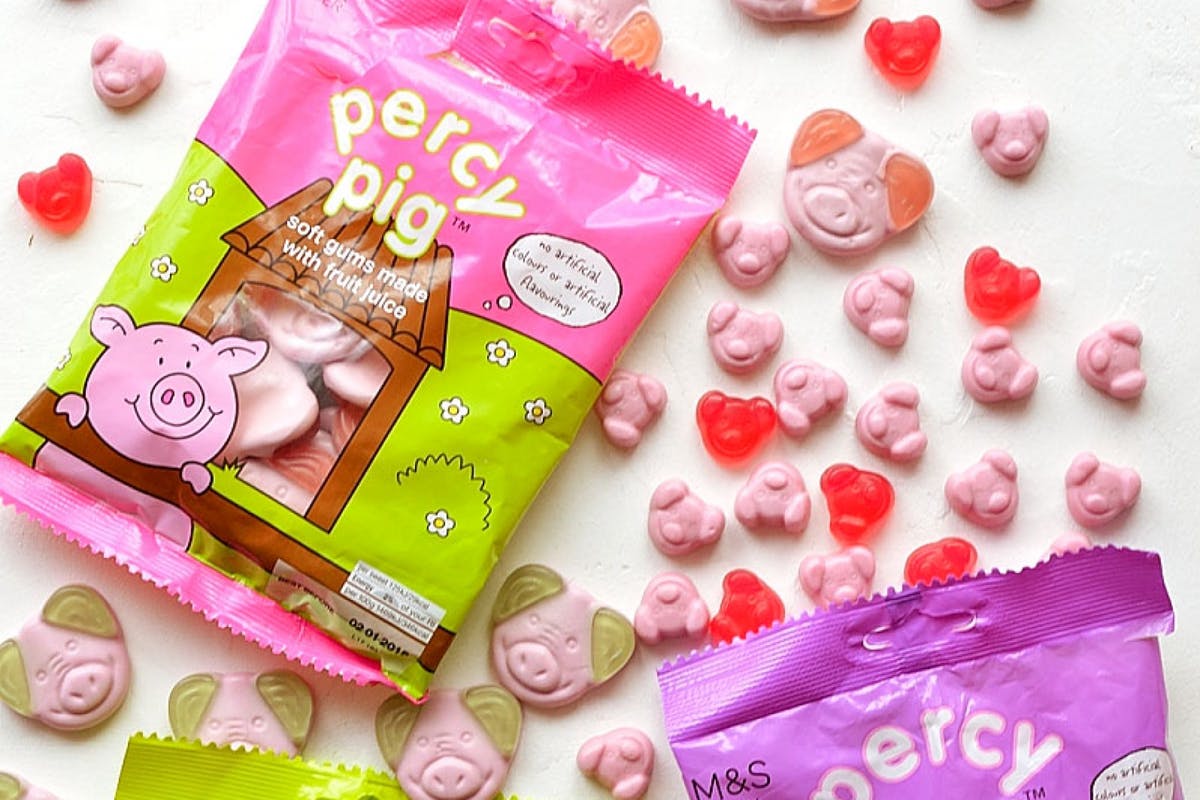 Percy Pig gummies