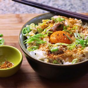 🥟 Unleash Your Inner Foodie with This Delicious Asian Cuisine Personality Quiz 🍣 Oyakodon (Japanese chicken and egg rice bowl)