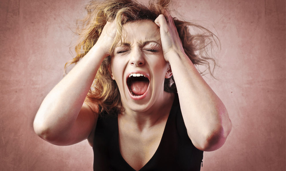 Can You Beat the Average Person at Busting These Common Myths? woman screaming