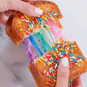 🌈 Eat a Meal of Rainbow Food, Salad and Yogurt and We’ll Tell You Which Puppy You Should Adopt 🐶 Grilled cheese