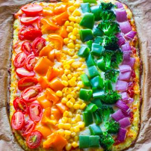 🌈 Eat a Meal of Rainbow Food, Salad and Yogurt and We’ll Tell You Which Puppy You Should Adopt 🐶 Pizza