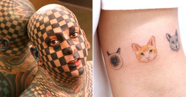 Bewerten Sie einige ungewöhnliche Tattoos und wir sagen Ihnen, welches Tattoo Sie bekommen sollten
