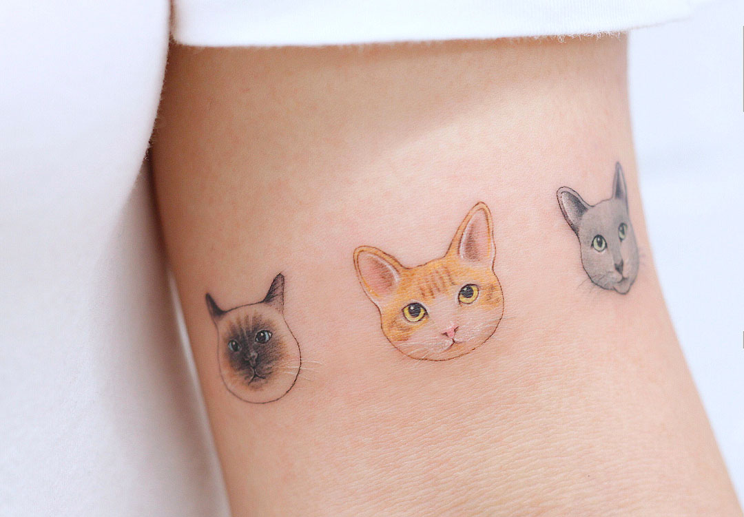 Rate Some Unusual Tattoos and We’ll Tell You What Tattoo You Should Get Cat Tattoo