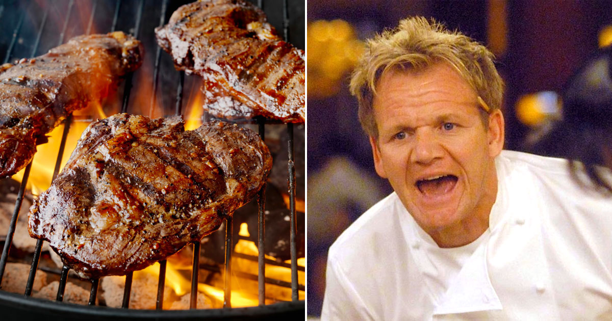 Gordon ramsay discount medium rare steak