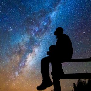 Which Part Of The US Are You From? Stargazing in an open field