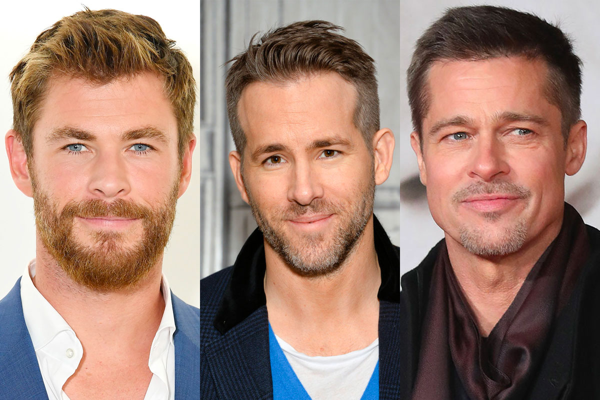 You got: Chris Hemsworth, Ryan Reynolds, and Brad Pitt! Pick Some Fictional Couples and We’ll Reveal Your Celebrity Soulmate, Ex, And the One Who Got Away