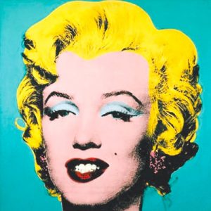 💸 Can You Waste $1 Billion In A Week? Quiz Turquoise Marilyn by Andy Warhol