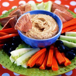 What Job Would You Have in a Restaurant Kitchen? Veggie and hummus