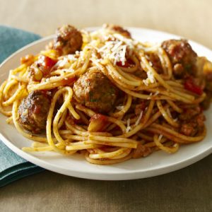 What Job Would You Have in a Restaurant Kitchen? Spaghetti and meatballs