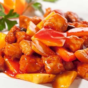 What Color Am I? Sweet and sour pork