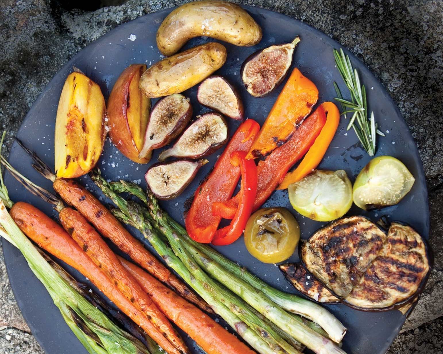 What Job Would You Have in a Restaurant Kitchen? grilled veggies