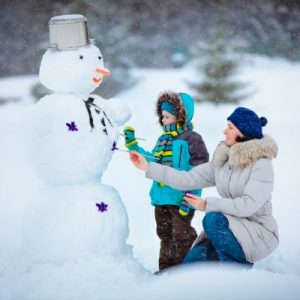 🍁 What % Canadian Are You? Build a snow person!