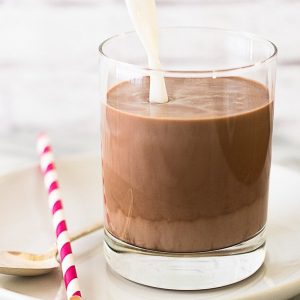 Fall-colored Food Quiz Chocolate milk
