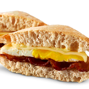 🍳 Pick Some Breakfast Foods and We’ll Reveal Your Celebrity Twin Wendy’s Artisan Egg Sandwich