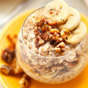 🍳 Pick Some Breakfast Foods and We’ll Reveal Your Celebrity Twin Banana nut oatmeal