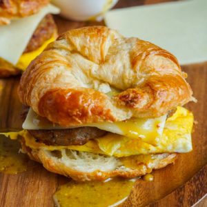 🍳 Pick Some Breakfast Foods and We’ll Reveal Your Celebrity Twin Sausage, egg, and cheese croissant