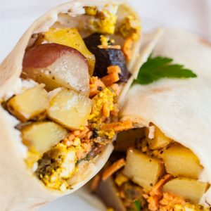 🍳 Pick Some Breakfast Foods and We’ll Reveal Your Celebrity Twin Potato and egg burrito