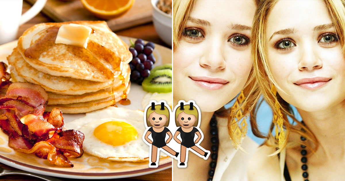 Pick Some Breakfast Foods & We'll Reveal Your Celeb Twin Quiz