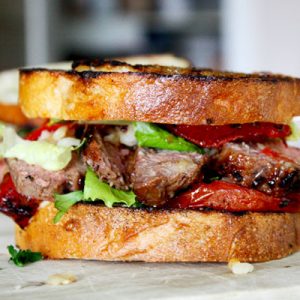 Choose Some Meals for Your Celeb Husband and We’ll Reveal Who He Is Steak sandwich