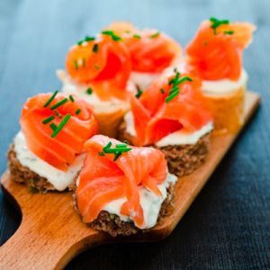 Choose Some Meals for Your Celeb Husband and We’ll Reveal Who He Is Smoked salmon