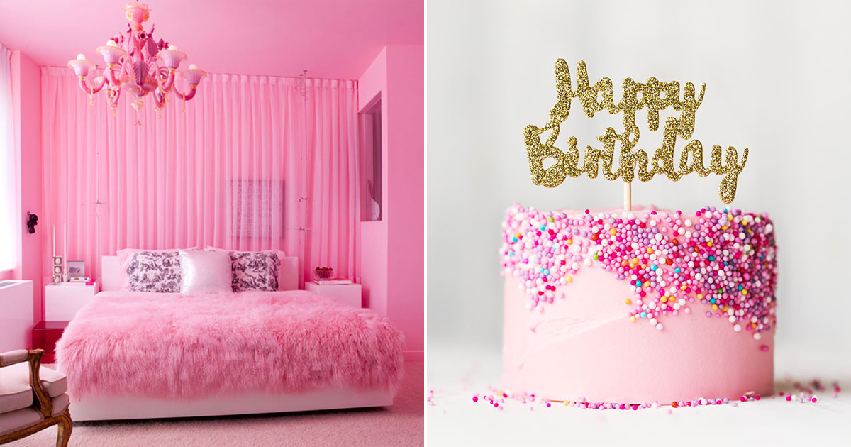 Design Completely Pink Bedroom & I'll Guess How Old You… Quiz