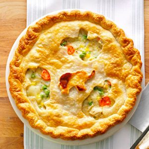 Eat Your Way Through the Alphabet and We’ll Tell You What % Genius You Are Chicken pot pie