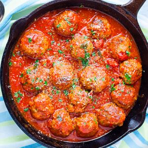 Eat Your Way Through the Alphabet and We’ll Tell You What % Genius You Are Italian meatballs