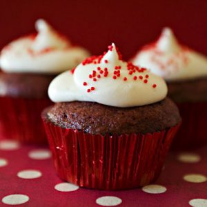 Eat Your Way Through the Alphabet and We’ll Tell You What % Genius You Are Red velvet cupcake