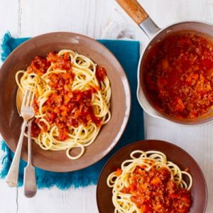 Eat Your Way Through the Alphabet and We’ll Tell You What % Genius You Are Spaghetti bolognese