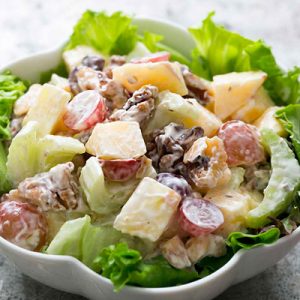 Eat Your Way Through the Alphabet and We’ll Tell You What % Genius You Are Waldorf salad