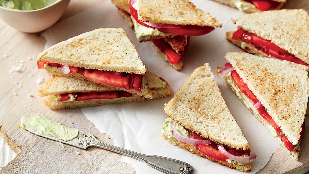 Choose Some Meals for Your Celeb Husband and We’ll Reveal Who He Is Tomato Tea Sandwiches