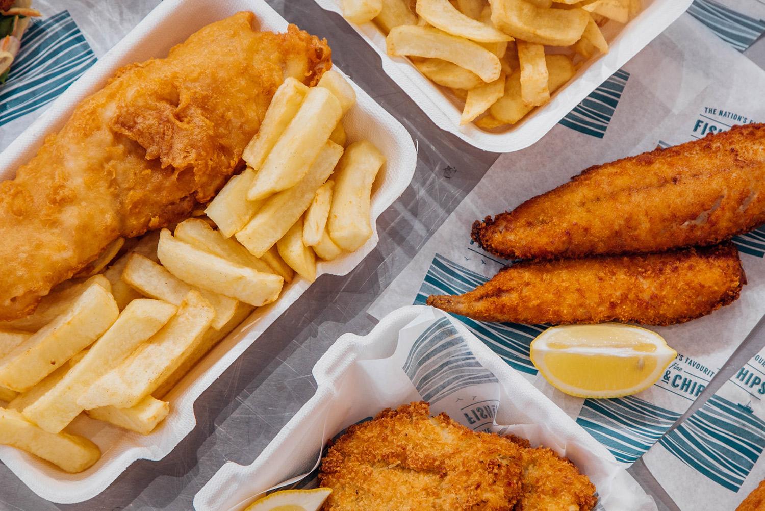 Share Some Dishes With These Celebs and We’ll Reveal Your Celeb Doppelgänger Fish and chips