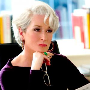Build Your Fictional Family and We’ll Reveal What Your Family Looks Like 5 Years from Now Miranda Priestly from The Devil Wears Prada