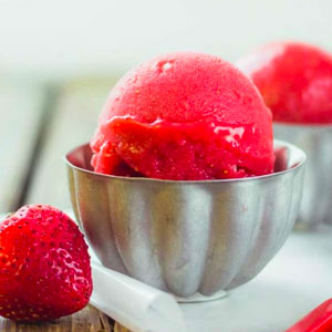 Eat At Celeb Weddings To Know The Age You'll Get Married Quiz Strawberry sorbet