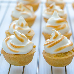 Eat At Celeb Weddings To Know The Age You'll Get Married Quiz Lemon meringue tartlets