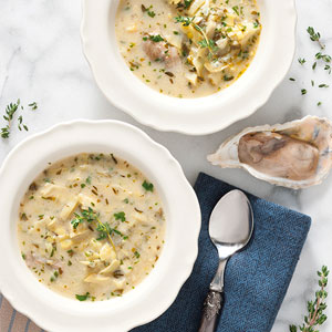 Eat At Celeb Weddings To Know The Age You'll Get Married Quiz Oyster and artichoke bisque