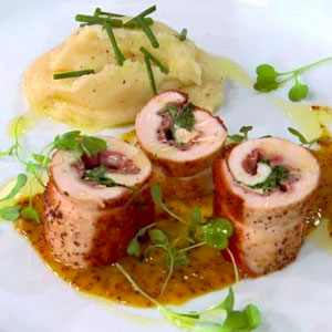 Eat At Celeb Weddings To Know The Age You'll Get Married Quiz Chicken roulade
