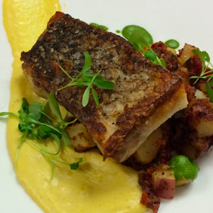 Eat At Celeb Weddings To Know The Age You'll Get Married Quiz Wild striped bass with potatoes and chanterelles