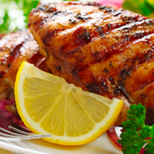 Eat At Celeb Weddings To Know The Age You'll Get Married Quiz Mustard-grilled chicken with preserved lemon and green olives