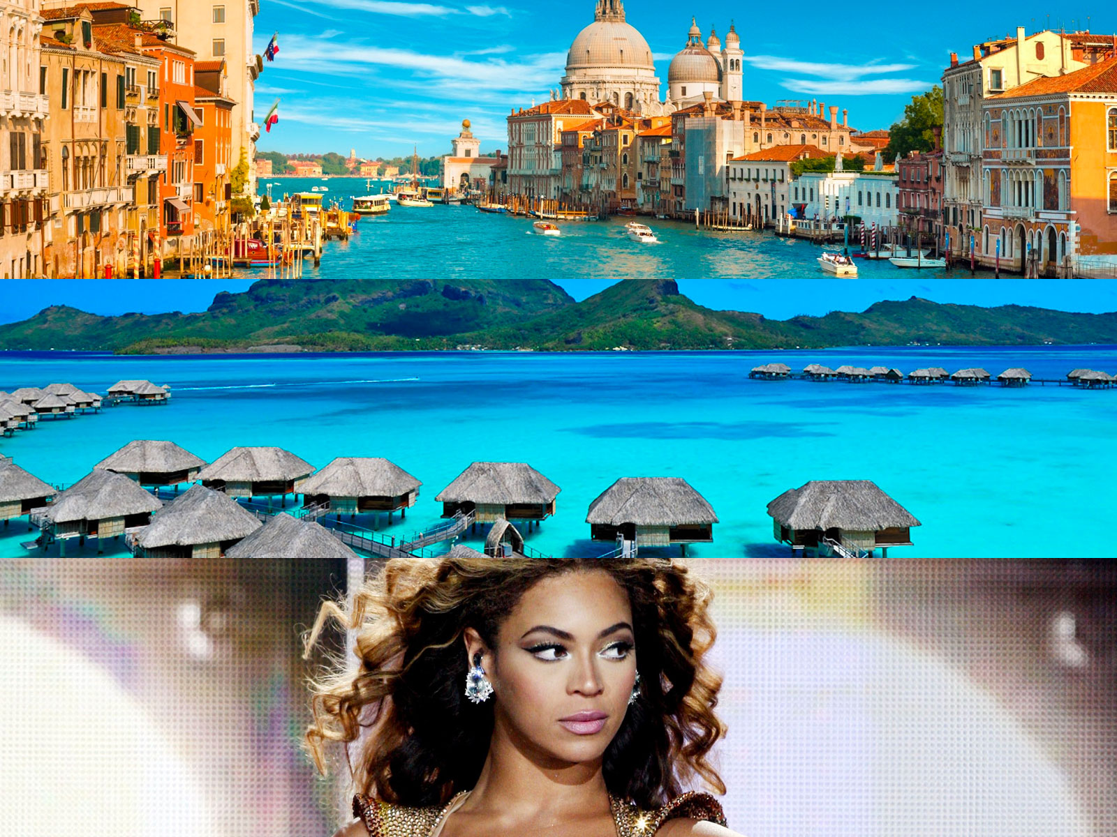 You got: Venice, Bora Bora, and Beyonce! 👰 Plan Your Wedding and We’ll Give You a Wedding Destination, Honeymoon, And a Celebrity Wedding Crasher