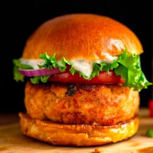 Which Restaurant Are You? Salmon burger